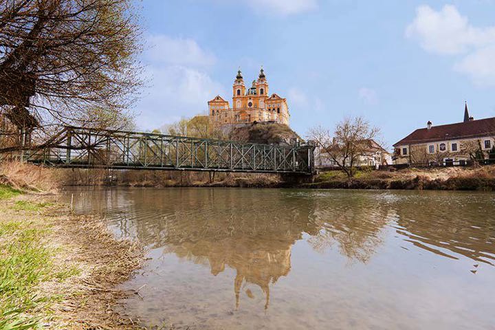 Melk Abbey above the Danube