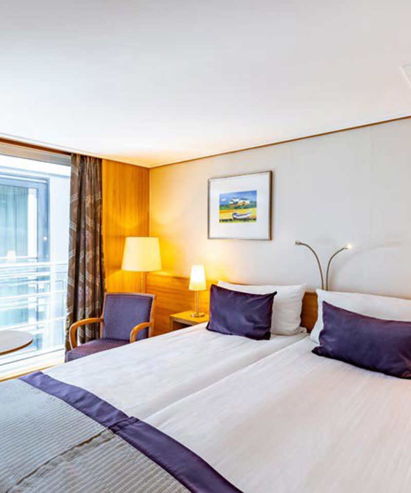 Outside cabin on board the Monarch Queen