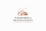 Passports & Destinations Travel Company Logo