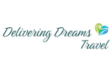 Delivering Dreams Travel logo – Wellness Retreats & Transformational Travel for Women