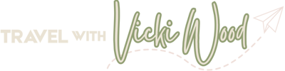 Travel with Vicki Wood Logo