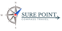 Sure Point Compass Travel Company Logo