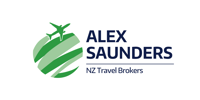 Alex Saunders New Zealand Travel Brokers Logo