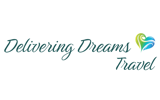 Delivering Dreams Travel logo – Wellness Retreats & Transformational Travel for Women
