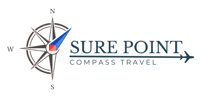 Sure Point Compass Travel Company Logo