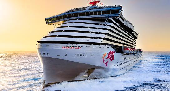 Virgin Voyages Website with Gk Travel